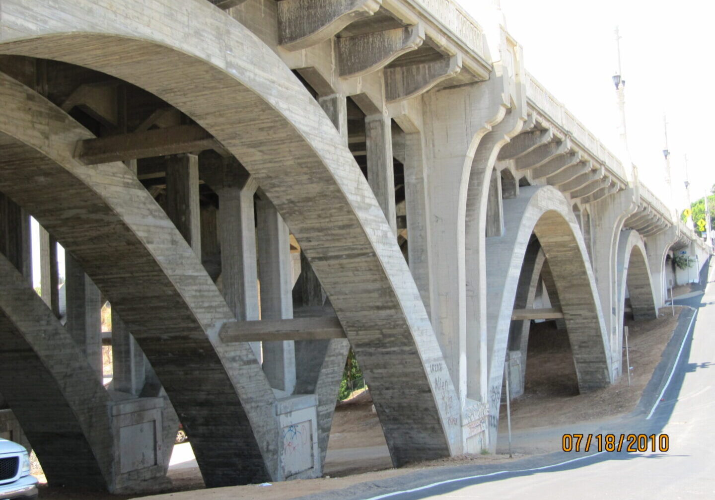 Historic Fourth Street Bridge over Lorena Seismic Retrofit - City of Los Angeles